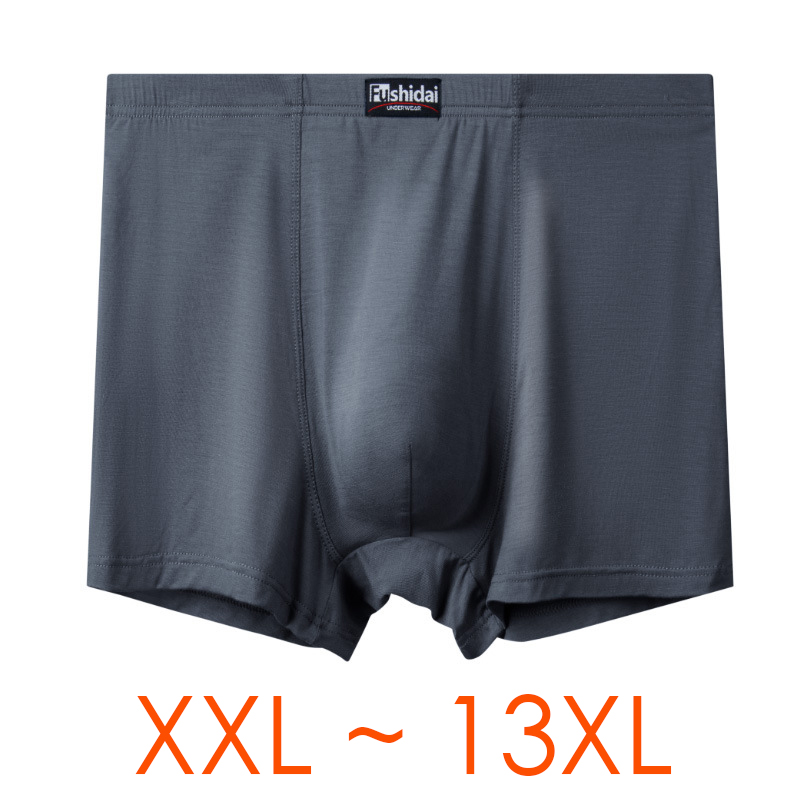 3pcs/lot 13XL Oversize Men Box - огляд і ціна Boxer Shorts Modal