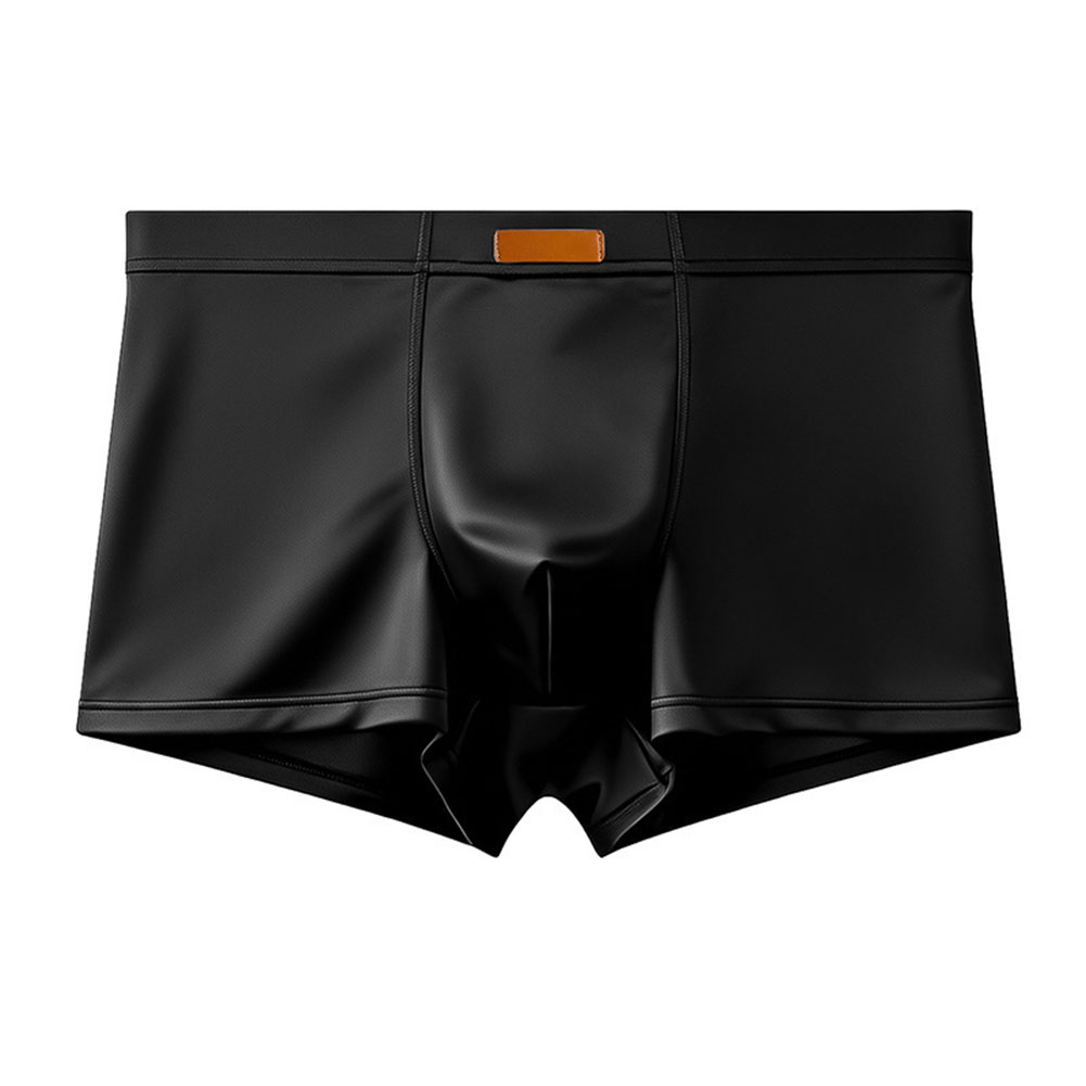Men Ice Silk Satin-like Boxer  - огляд і ціна Pouch Boxer Pouch