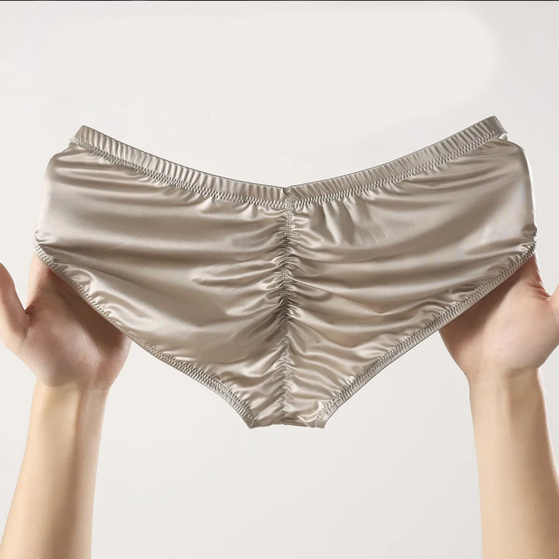 4pcs Mens Briefs Shinny Satin  - огляд і ціна Pouch Boxer Pouch